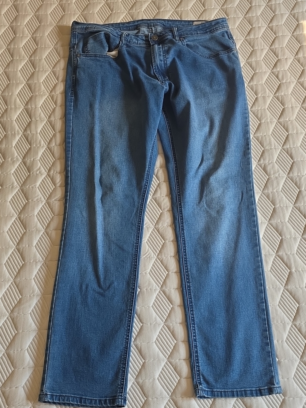 Men's BUFFALO DAVID BITTON Blue Straight-Leg Jeans 36x32